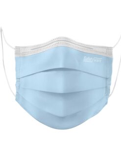 SAFETYWARE 3-Ply Earloop Blue Face Masks