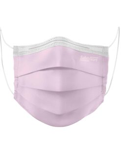 SAFETYWARE 3-Ply Earloop Pink Face Masks