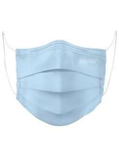 SAFETYWARE 3-Ply Kids Standard Blue Face Masks