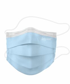 SAFETYWARE 3-Ply Headloop Blue Face Masks