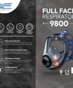 SAFETYWARE 9800 Full Face Respirator