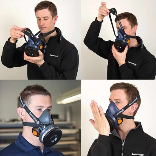 SUNDSTROM SR 900 Half Face Respirator