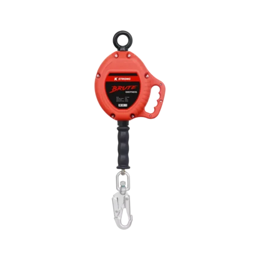 KSTRONG Brute SRL Block (Wire Rope) 6 Meter with Steel Snap Hook