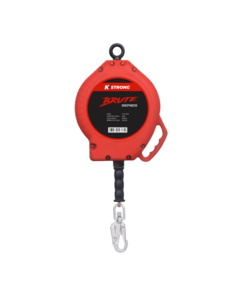 KSTRONG Brute SRL Block (Wire Rope) 25 Meter with Steel Snap Hook