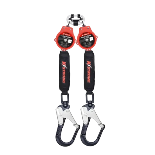 KSTRONG Micron Twin SRL 2 Meter with Aluminum Scaffold Hook