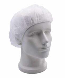 SAFETYWARE Non-Woven PP Mob Cap, White