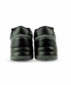 RHINO SHOE FlexiGuard ES102KP Black Low Cut Slip-On Safety Shoes /w Fiberglass Toe Cap & Anti Penetration Fabric Midsole.