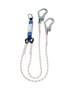 SAFETYWARE 1.8 Meter Double Lanyard with Energy Absorber