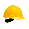 3M Hard Hat, Yellow 4-Point