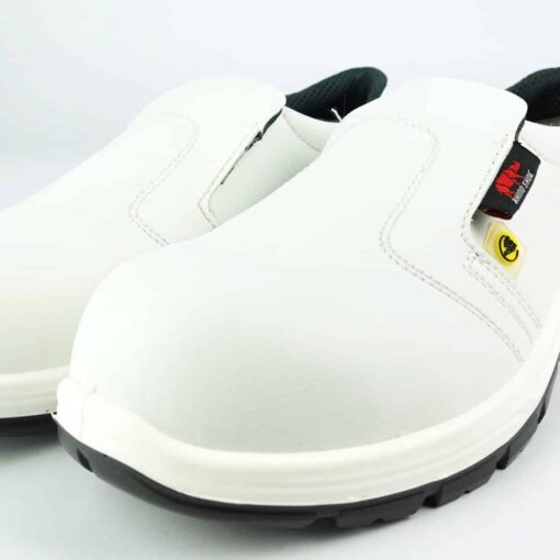 RHINO SHOE FlexiGuard Grade B Low Cut Slip-On Safety Shoes /w Fiberglass Toe Cap & Anti-Penetration Aramid Midsole.