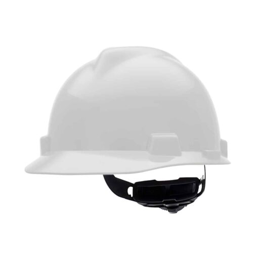 MSA 475358 V-Gard Cap Style Hard Hat - White