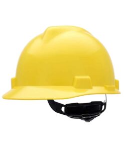 MSA 475360 V-Gard Cap Style Hard Hat - Yellow