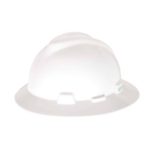 MSA 475369 Full Brim Hard Hat - White