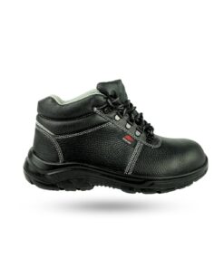 RHINO SHOE SafeGuard PU201SP Mid Cut Lace-Up Safety Shoes /w Steel Toe Cap & Steel Midsole Plate