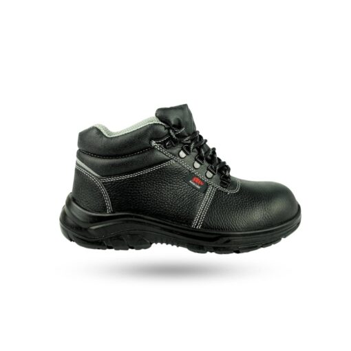 RHINO SHOE SafeGuard PU201SP Mid Cut Lace-Up Safety Shoes /w Steel Toe Cap & Steel Midsole Plate