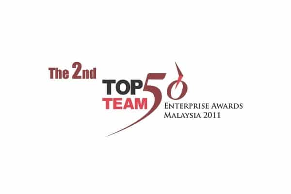 Top 50 Teams Enterprise Award 2011