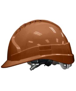 SAFETYWARE Explorer I Non-Vented Safety Helmet Brown