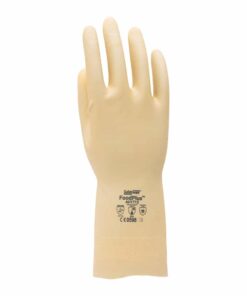 SAFETYWARE FoodPlus™ Clorinated Unlined Natural Gloves AU1712