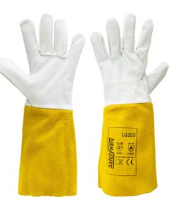 SAFETYWARE Full Leather Gloves LG203