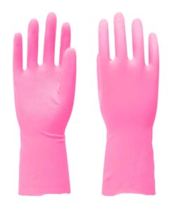 SAFETYWARE GenPlus™ Flocklined Natural Rubber Gloves PF1712