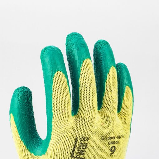 SAFETYWARE Gripper-NR™ Rubber Palm Coated Gloves GNR00