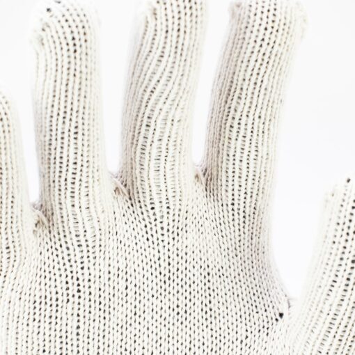 400g Polycotton Knitted Gloves - Image 4