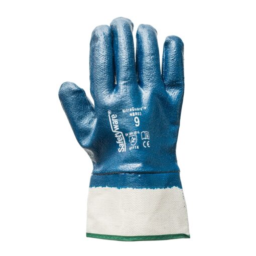 SAFETYWARE NitraGuard™ Nitrile Coated Gloves NBR03