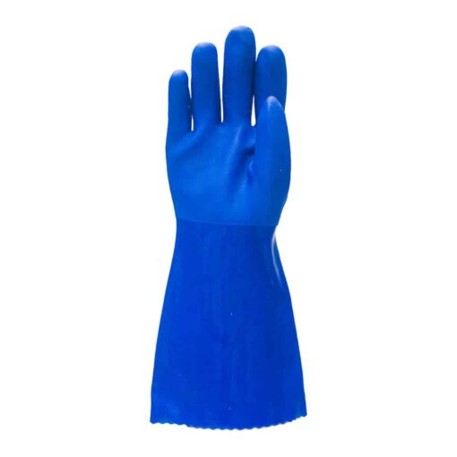 SAFETYWARE Protecto™ Double Dipped PVC Fully Coated Gloves VDR35S