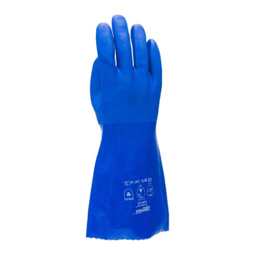 SAFETYWARE Protecto™ Double Dipped PVC Fully Coated Gloves VDR35S