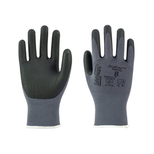 SAFETYWARE XtraFlex™ Nitrile Foam Coated Gloves FNP02