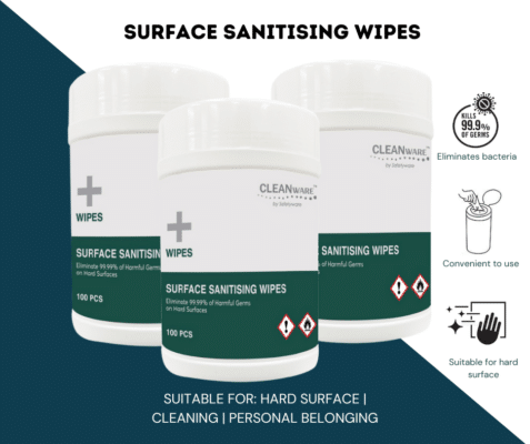 Cleanware Sanitising Wipes