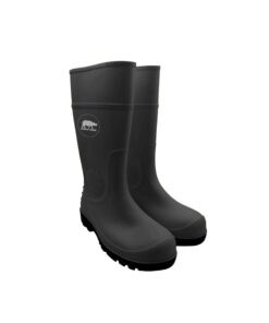 RHINO SHOE ValueMax OB Black Non-Safety Wellington Boots