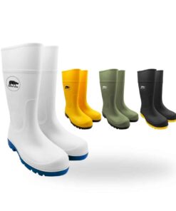 RHINO SHOE UltraMax S5 Safety Wellington Boots, with Steel Toe Cap & Steel Plate