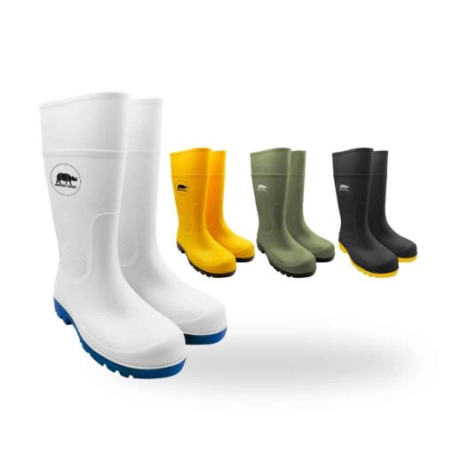 RHINO SHOE UltraMax S5 Safety Wellington Boots, with Steel Toe Cap & Steel Plate