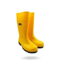 RHINO SHOE UltraMax S4 Safety Wellington Boots, with Steel Toe Cap.