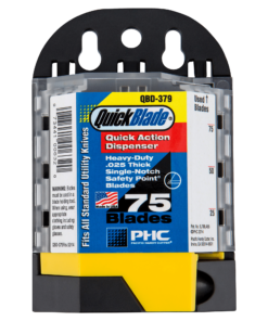 QBD-379 QuickBlade® Dispenser with SPS-92 DuraTip Safety Point Blades