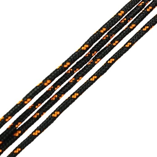 Shoe Lace - Black & Orange - Image 3