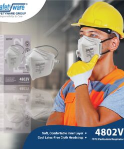 SAFETYWARE FFP2 Particulate Respirator /w Valve