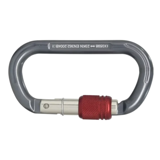 KSTRONG Aluminum Screw Gate Karabiner