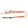 KSTRONG Essential Shock Absorbing Webbing Double Leg Lanyard