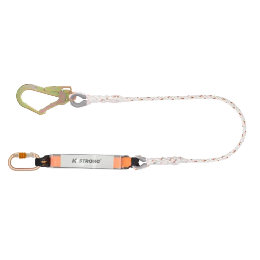 KSTRONG Essential Shock Absorbing Twisted Rope Lanyard