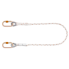 KSTRONG Essential Restraint Twisted Rope Lanyard with Karabiners