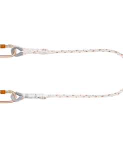 KSTRONG Essential Restraint Twisted Rope Lanyard with Karabiners