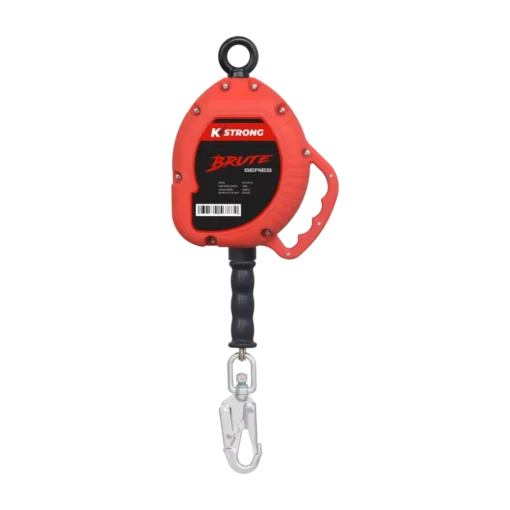 KSTRONG Brute SRL Block (Stainless Steel Wire Rope) 10 Meter with Steel Snap Hook