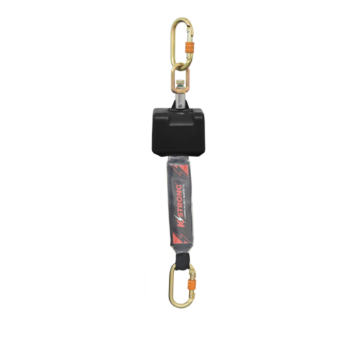 KSTRONG Mini Block with Steel Screw Locking Karabiner