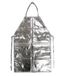 SAFETYWARE 515gsm Reflespace Aluminized Carbon-Aramid Heat Protection Apron