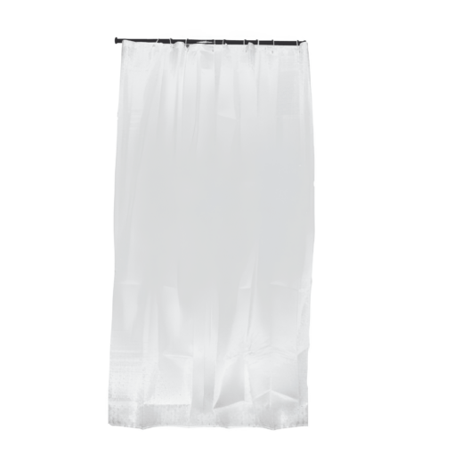 SAFETYWARE ESESCW-1820 Shower Curtain with Ring
