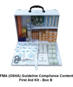 FMA (OSHA) Guideline Compliance Content First Aid Kit (Box B)