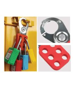 SAFETYWARE PA Coated Steel Lockout Hasp