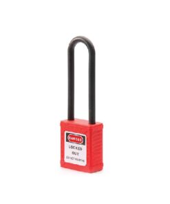 SAFETYWARE Long Nylon Shackle Padlock